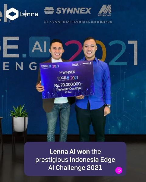 Lennaai Juarai Indonesia Intel Edgeai Lennaai 